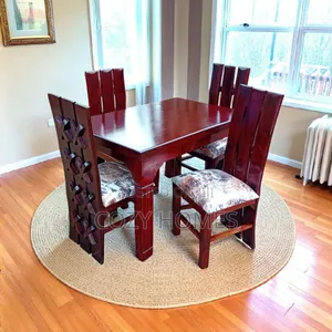 Dining Table Set, an All Wooden, Timeless Dining Set, 4 Seater