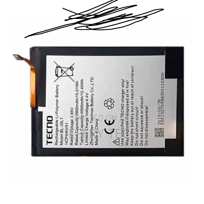 Replacement Battery for Tecno Pop6 (Be7)
