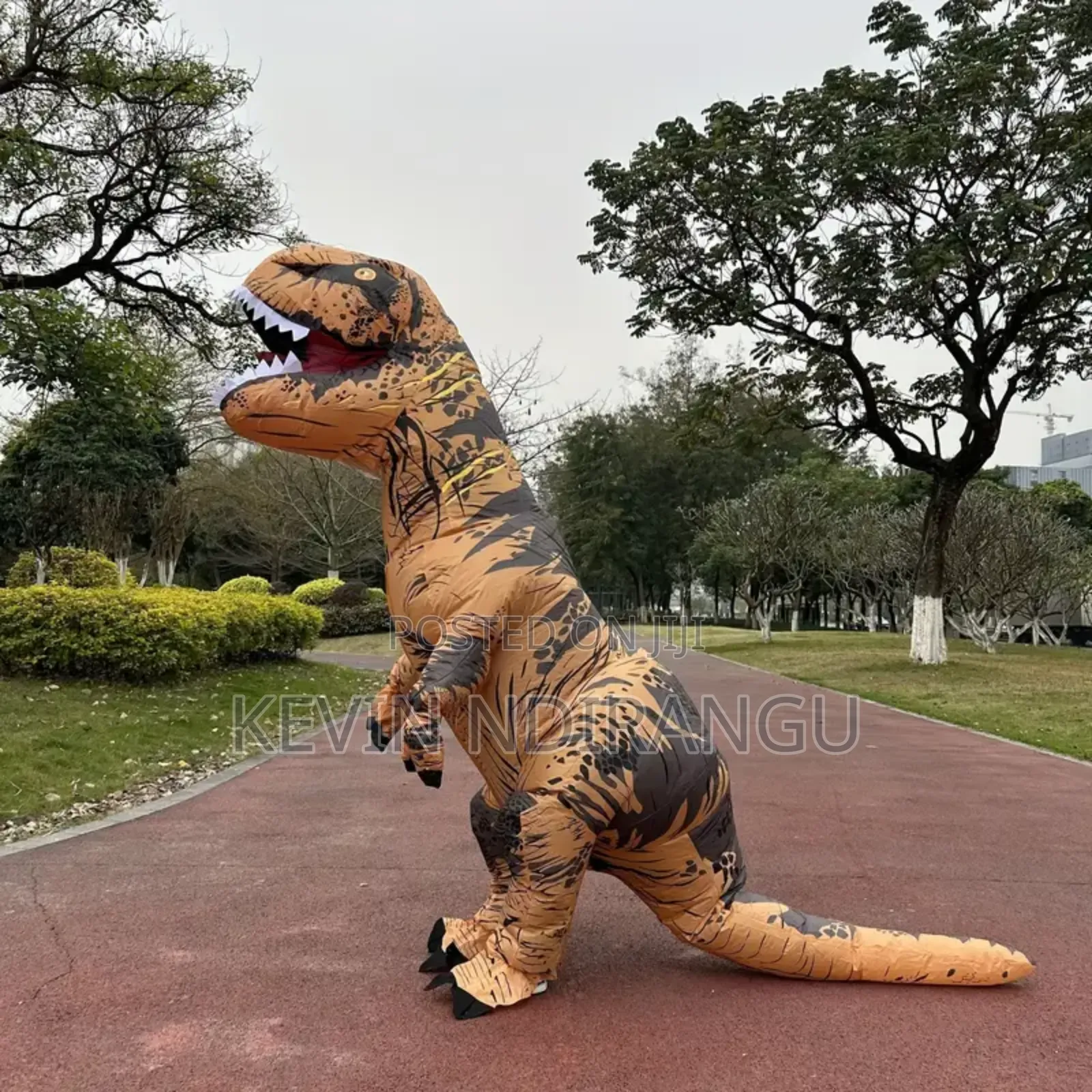 Inflatable Dinosaur Mascot Costume