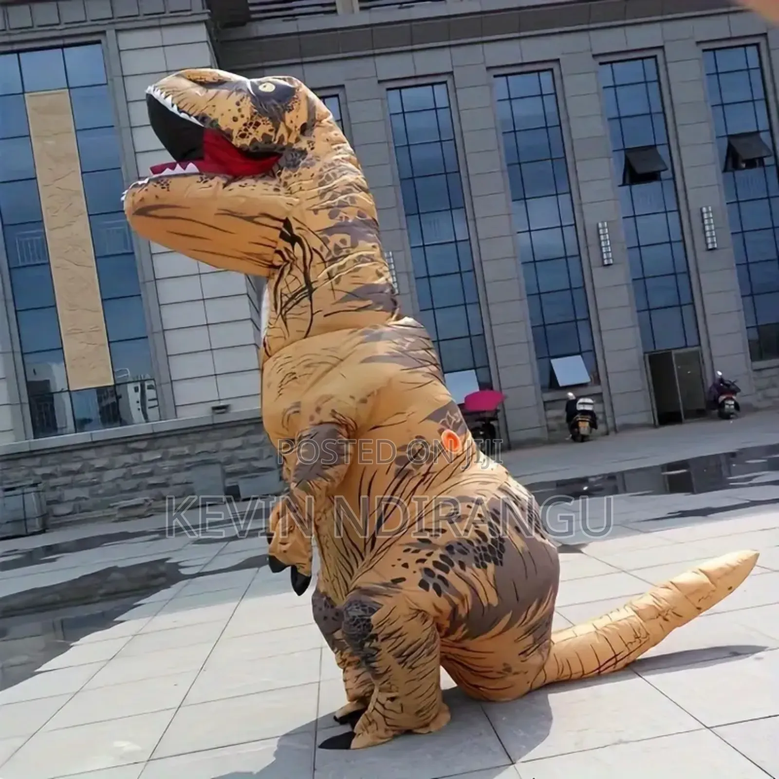 Inflatable Dinosaur Mascot Costume