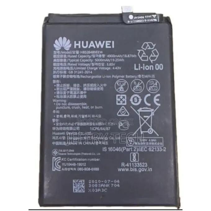 Replacement Battery for Huawei Y8p 2020