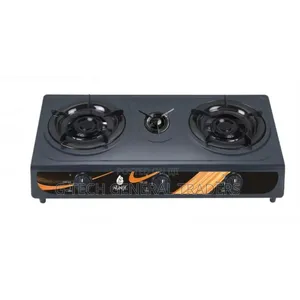 Nunix 3 Burner Stainless Steel Auto Ignition Gas Stove