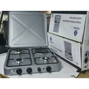 Nunix 3gas+1hotplate 50*55 Table Top Gas Stove
