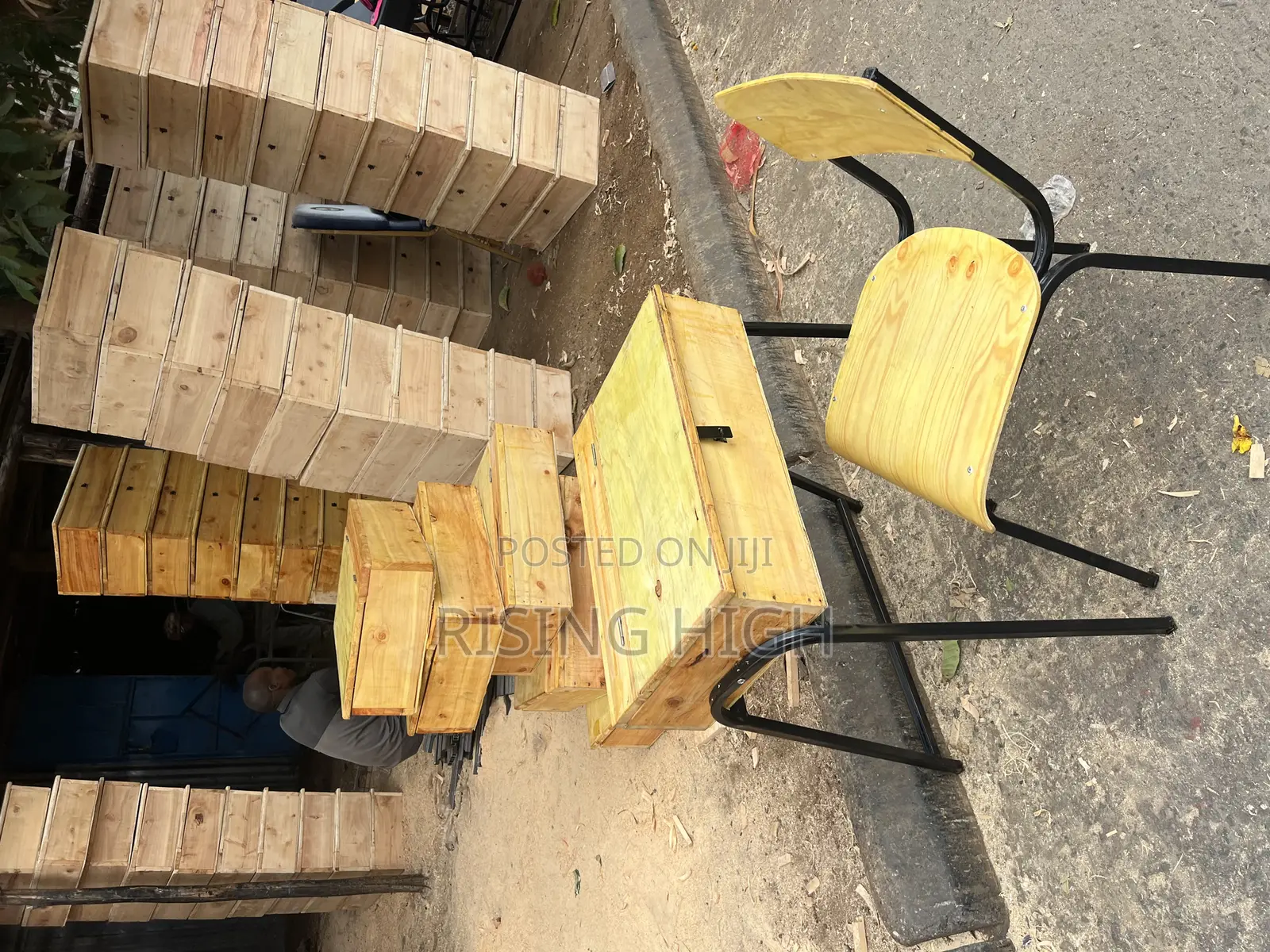 School Supplies : Lockers and Chairs