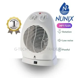 Nunix Hf1722s Big Rotatable Fan Room Heater