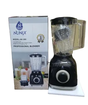 Nunix Ak-200 Heavy Duty 2in1 Electric Blender