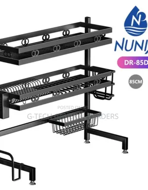 Nunix Drying Dish Rack Over the Sink Kitchen (Big Size 85cm)