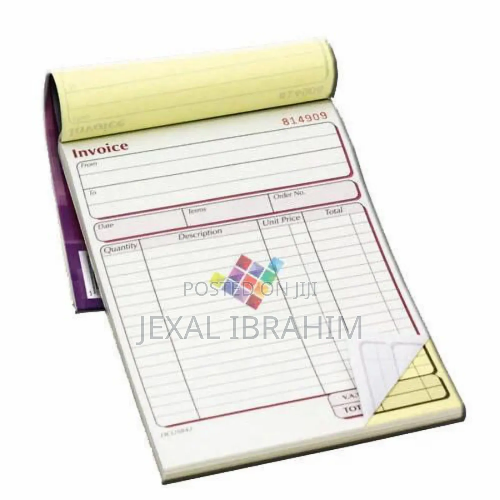 Receipt Book Making