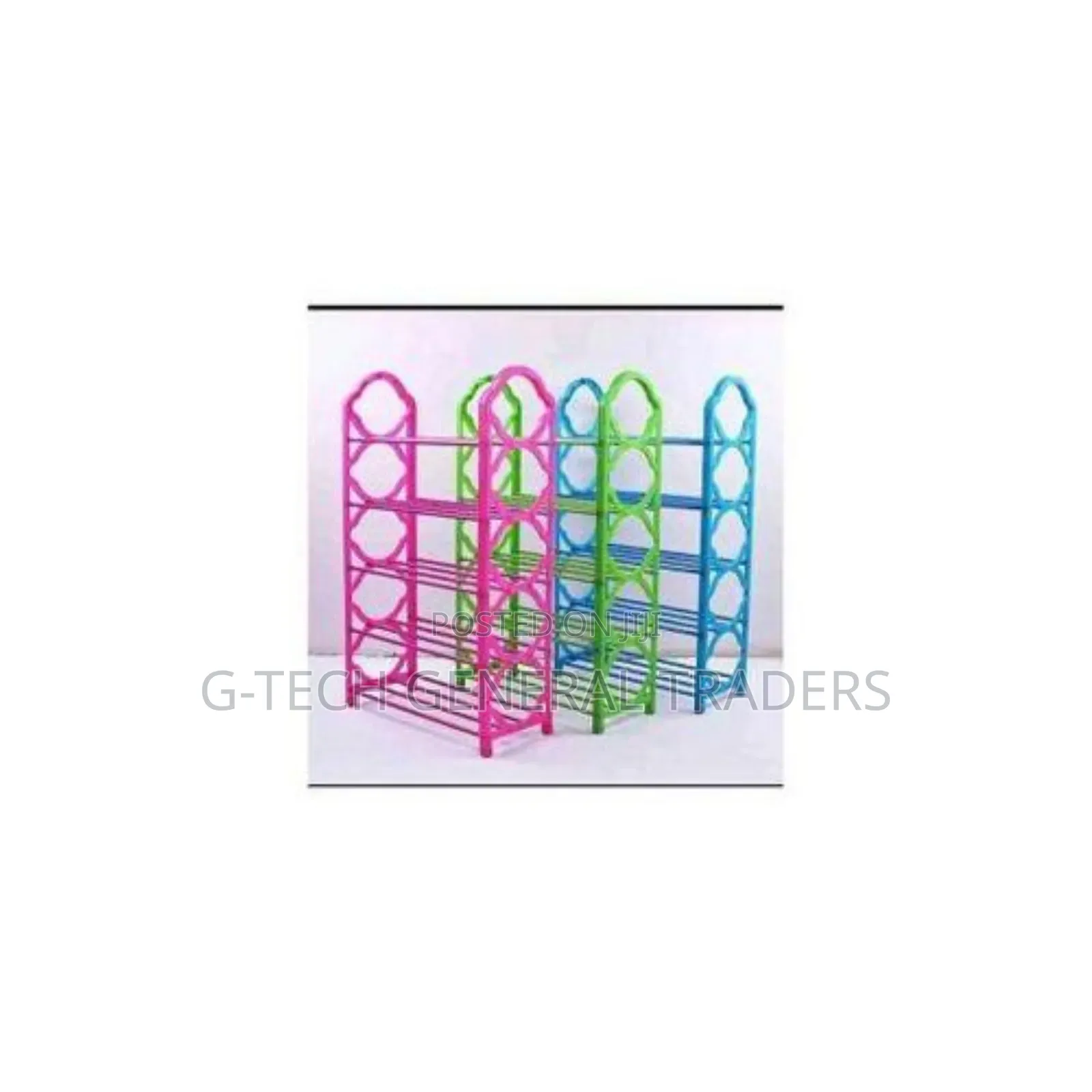 Nunix 5 Layer Multicolored Simple Shoerack