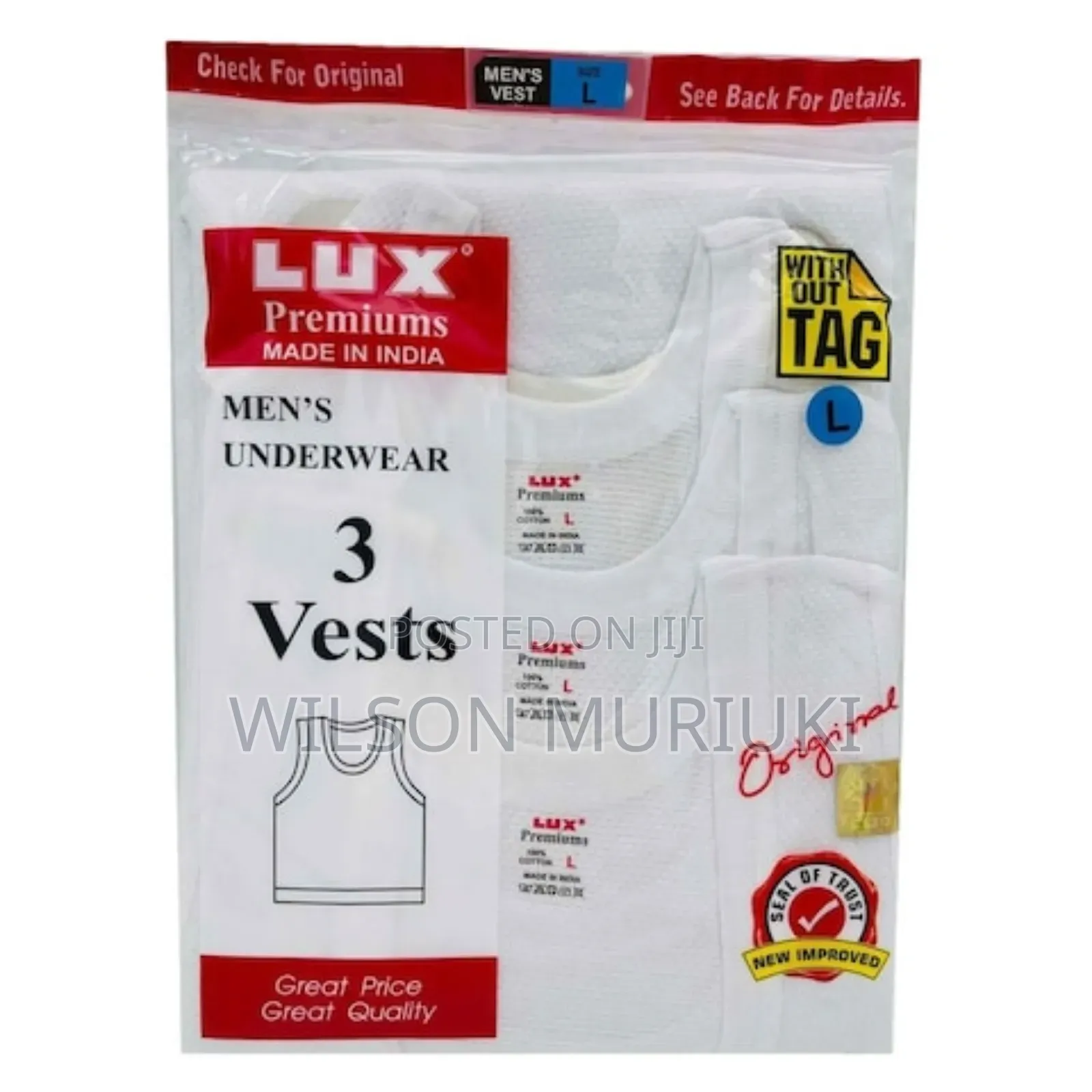 Lux Premium Vests 3in1