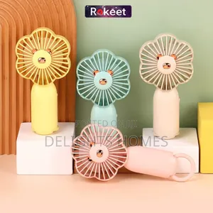Hand Held Rechargable 3 Speed 3 Gear Lighting Mini Fan