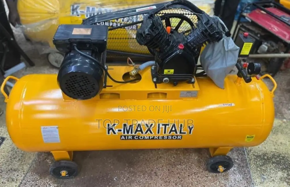 King Max Italy Electric Air Compressor 150l 3hp Motor 2piston