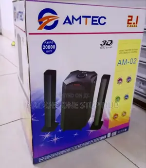 Amtec Am02 2000w X Bass Speaker System