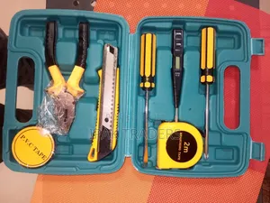 Complete Multifunctional Hand Tools Kit - 8 Pieces