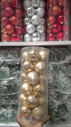 24pcs Christmas Tree Decor Ball Bauble Hanging Pendant B