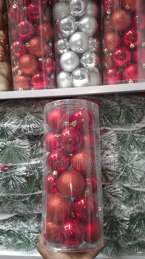 24pcs Christmas Tree Decor Ball Bauble Hanging Pendant B
