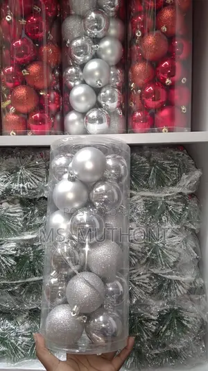 24pcs Christmas Tree Decor Ball Bauble Hanging Pendant B