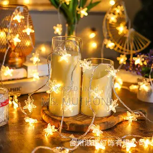 10 Meters Christmas Star Shaped Led Lights Fairy*