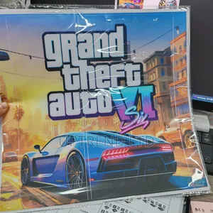 Gta 6 Sticker for Playstation 4