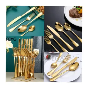 Gold Cutlery Set