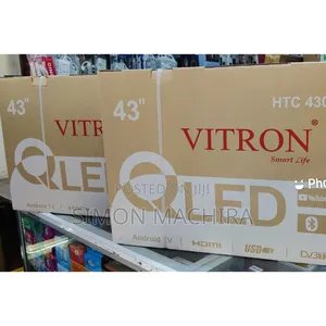 43 Inch Qled Vitron Smart Tv