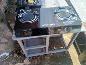 Kitchen Table Stand 2 Burner Infrared Cooker