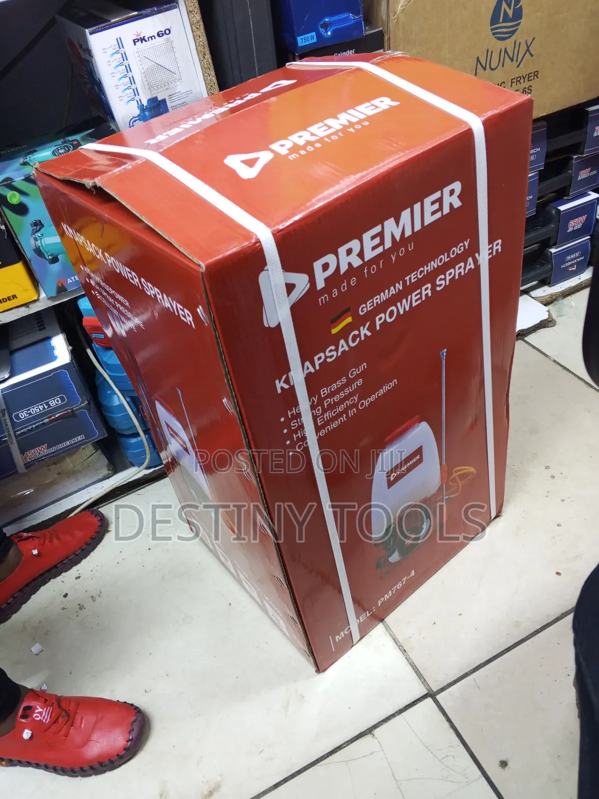 Premier Engine Knapsack Sprayer 2stroke