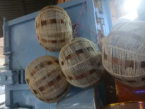 Sisal Wooden Lampshade