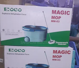 Mm-03 Eoco Metallic Spin Mop - 360° With Extra Mop Head