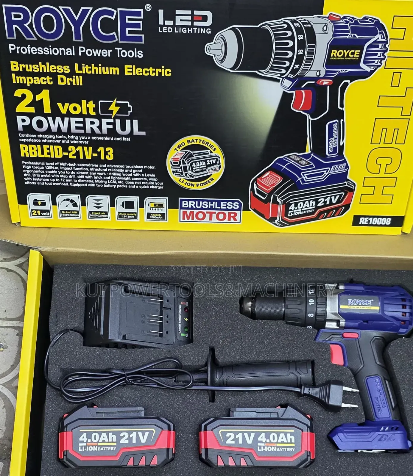 Royce 21v Cordless Drill/ Cordless Drill