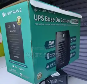 Light Wave Ups 1000va Ups Backup Battery - Easy Monitoring