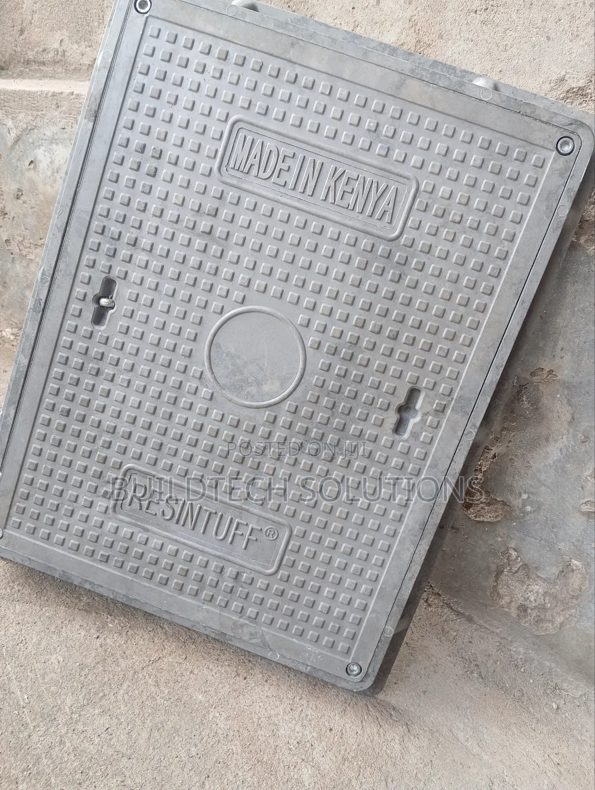 Anti-Theft Locable Manhole Cover