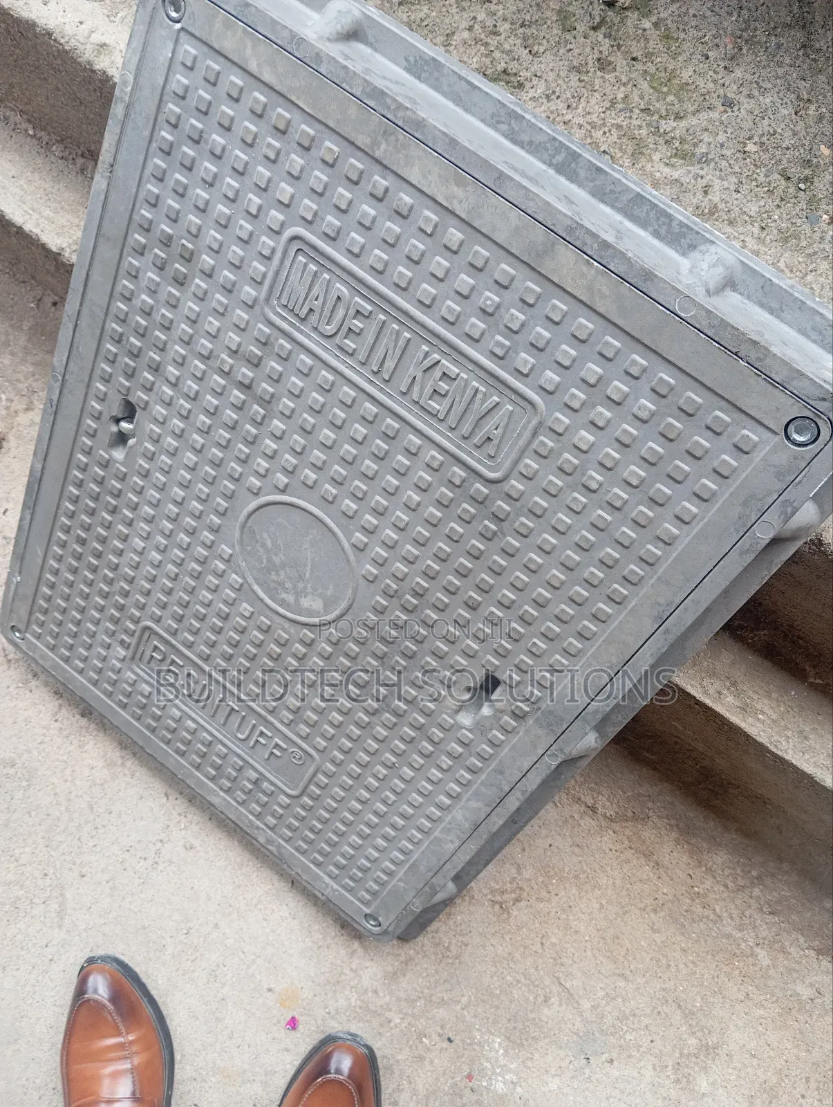 Square Locable Manhole Cover Fibre