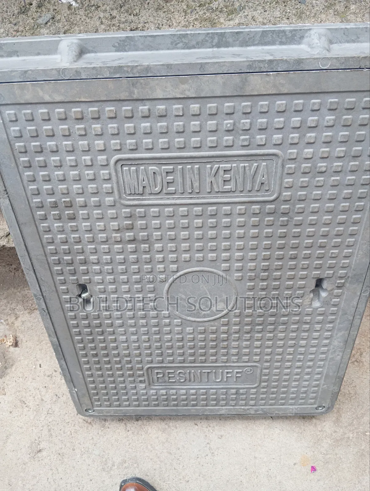 Square Locable Manhole Cover Fibre
