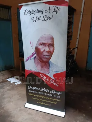 Wide Base Roll Up Banner