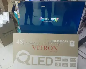 Vitron 43 Qled Picture, Brilliant Color – Vitron 43" Qled Smart Tv