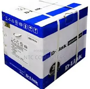 D-Link Cat6 Utp 24awg PVC Cable Roll 305m - Gray NCB-C6ugryr-305-24-E