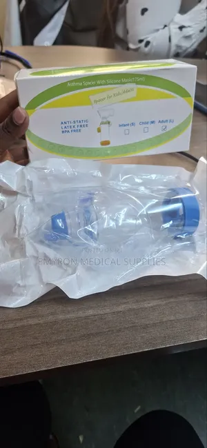 Adults Asthma Spacer(Silicone Mask)