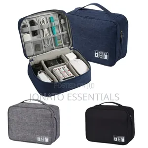 Electronic Gadget Organizer Bag, Travel Cable Charger Pouch Kenya
