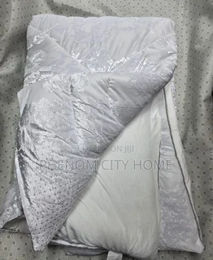 Binded Silk Velvet Duvet Set