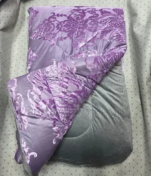 Binded Silk Velvet Duvet Set