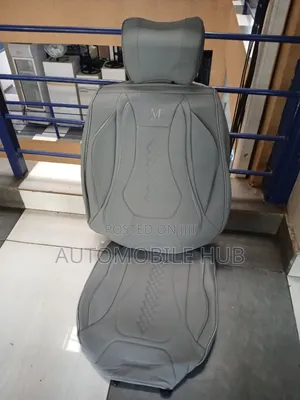 Leather Car Seat Cover Grey - 5 Seater Seat Cover