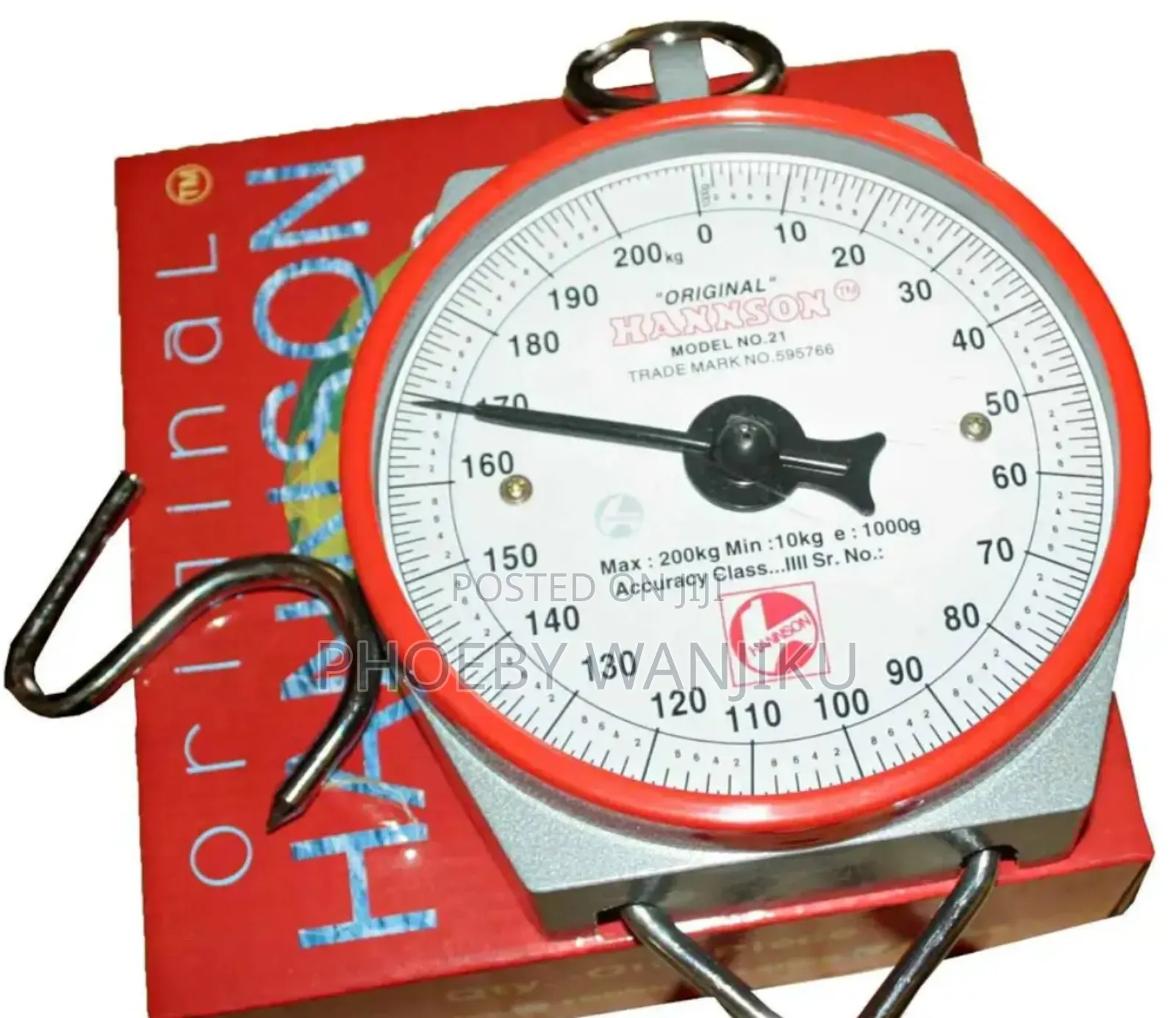 Hanson Analogue Scale/200kgs Hanson Scale