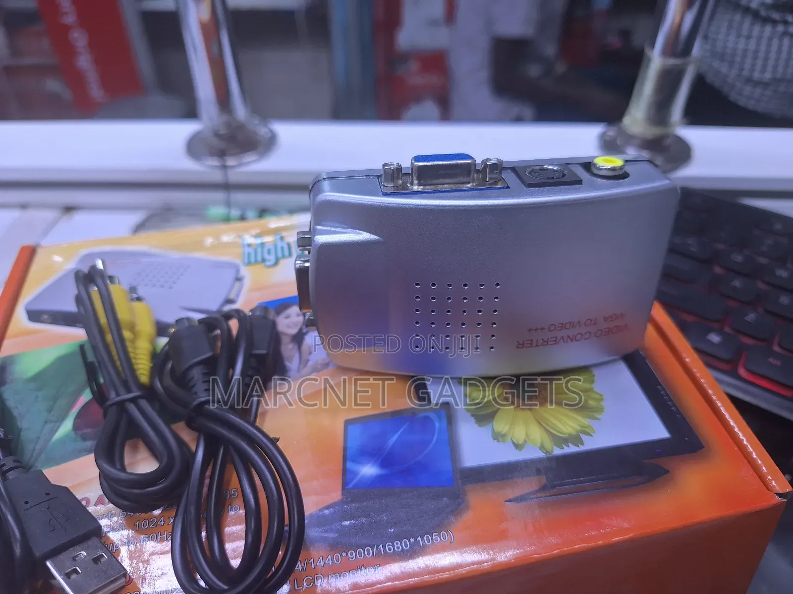 Powered. Vga to Rca Big Converter High Resolution