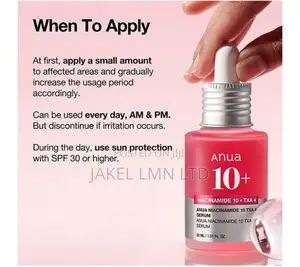 Anua 10 + Niacinamide 10 + Txa 4 - 30ml
