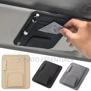 Car Sun Visor Organizer, Document Holder, Card Pen Pocket