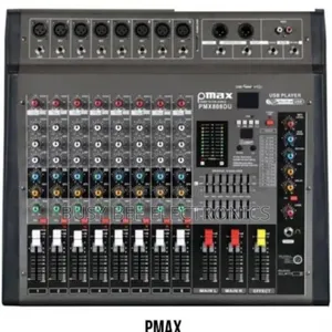 Max Powered Audio Mixer 8 Channel