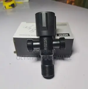 Brimix Crossed Angle Valve (Black)