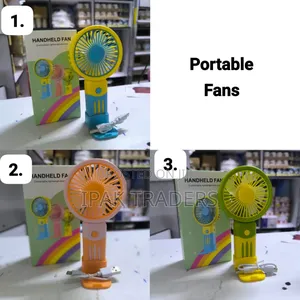 *Handheld Portable Rechargeable Fans