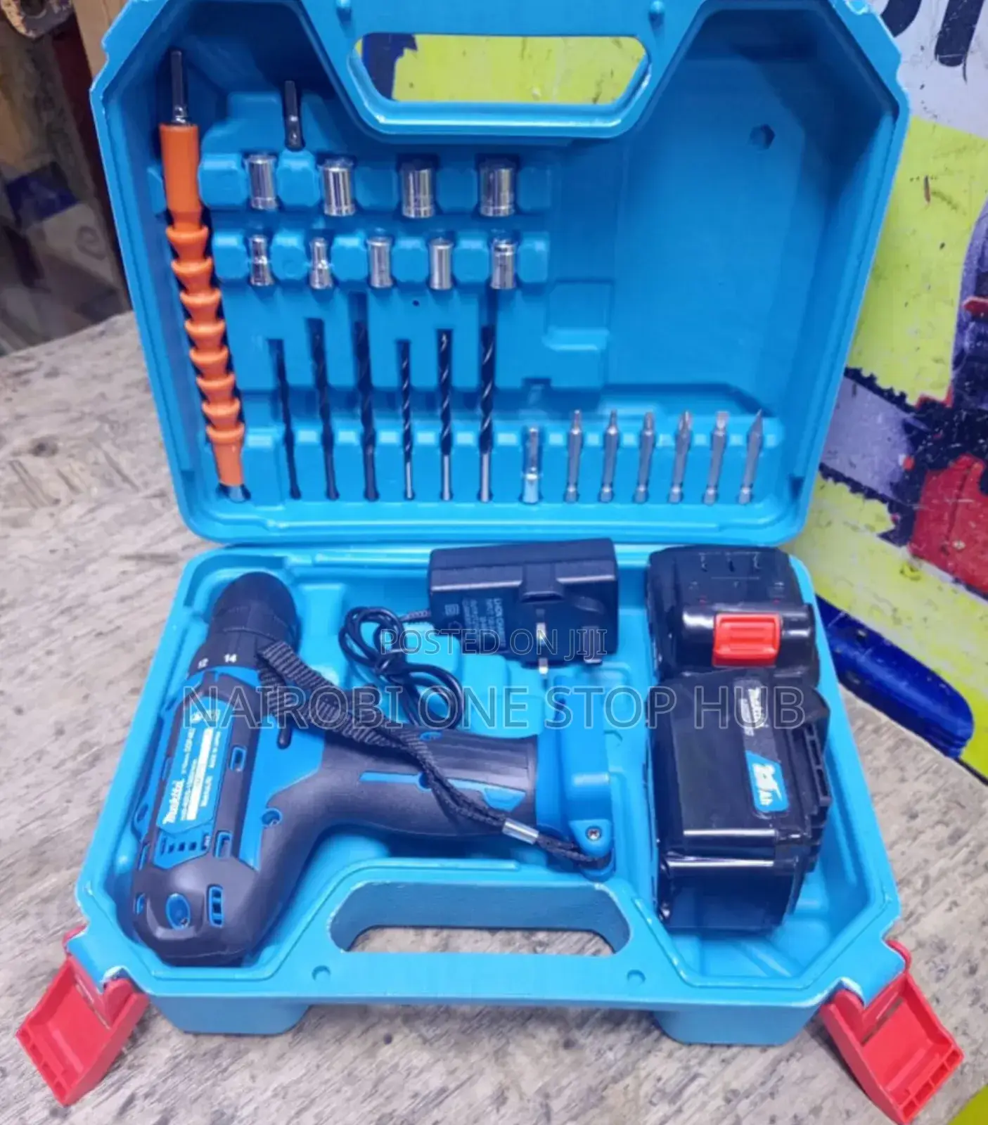 Professional Meakida 21v Cordless Screwdriver and Drill Kit